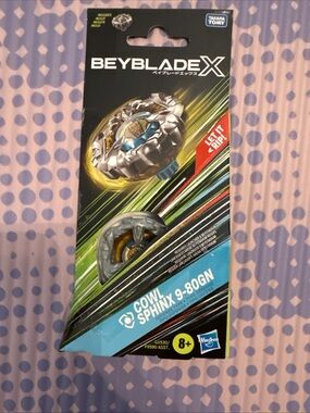 Hasbro Beyblade X Cowl Sphinx Toy - Silver, Blue, Gold